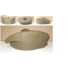 Tam O Shanter Hat made of Khaki Wool